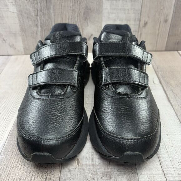 Brooks Addiction Walker V-Strap 2 Womens 7.5 Walking Shoes Sneakers Triple Black - Picture 3 of 12